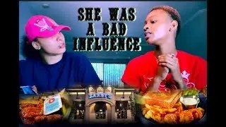 JUICY Zaxby's MUKBANG | My Best friend Almost Got JUMPED!? 😡