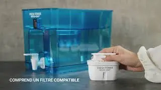 ECODE FRESH TOWER Distributeur d'eau filtrée ECO 3140