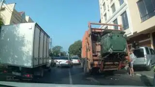 Мусоросборочная машина в Анапе