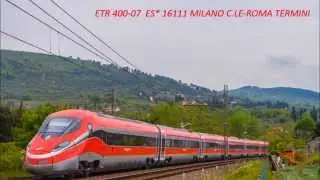 Viaggio Inaugurale ETR 400 FRECCIAROSSA 1000 ES* 16113/16111 Milano-Roma - 25 Aprile 2015