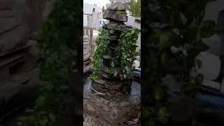 Круговой фонтан в сад