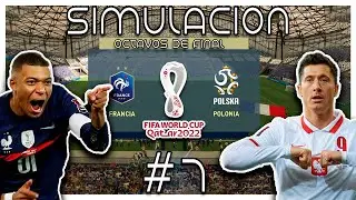 Francia vs Polonia  ▌Simulacion Fifa 22 ▌Octavos de Final ⚽️Fecha 10/12