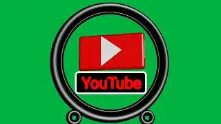 green screen YouTube logo 3D animation no copyright