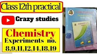 Class 12th chemistry practical book|#new#trending#video#syllabus#shorts#2023#hsc#india#latest#reels