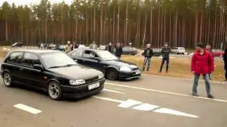 Honda civic b16a vs Nissan sunny 2.0