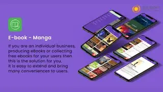 How to Make E-book Android App || E-book -Manga Android, IOS App Source Code || Create E-book App