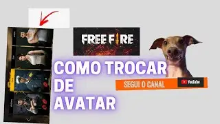 COMO TROCAR O AVATAR | FREE FIRE AO VIVO | SALA PERSONALIZADA