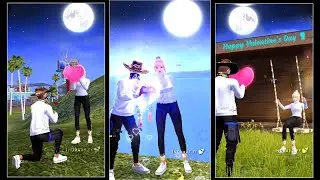 Happy Valentine's Day ❤🌹 || Free Fire Edited Video 😍 || XML - ⏬