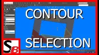 Solidworks 1 Min Tech Tip - Contour Selection