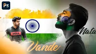 15 August Independence Day Viral Photo Editing tutorial in Picsart & Photoshop2022| Put flag on face