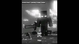 Minecraft Animations Then 💀 #minecraft #minecraftanimation #shortsviral #shorts #shortvideos #yt