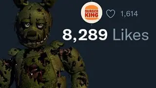 Springtrap Ratios Burger King