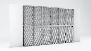 BTS Facades and Fabrications Vantage® EMF Framed Expanded Mesh System Assembly Video