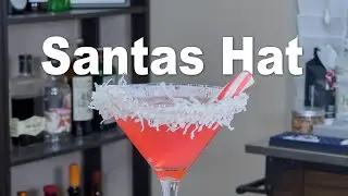 Holiday Cocktails - Santas Hat