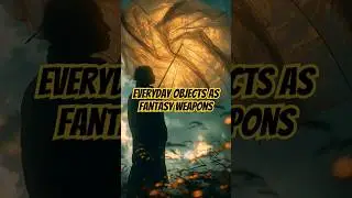 AI Imagines Everyday Objects as Fantasy Weapons #shorts #viral #shortsvideo #objects #fantasy #aiart