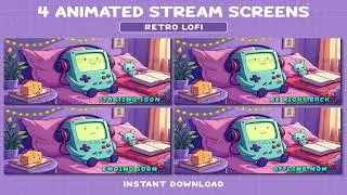 Cute Game Controller Stream Overlay – Fun & Vibrant Design for Twitch, OBS, YouTube