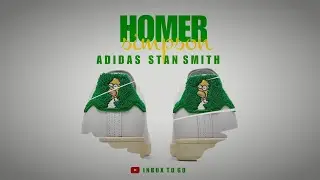 HOMER SIMPSON 2023 THE SIMPSONS x Adidas Stan Smith DETAILED LOOK + RELEASE DATE