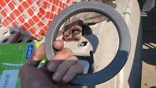 Установка задних пыльников на барабаны и замена сальника Volvo VNL 780