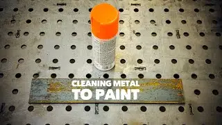 Painting Metal- Cleaning Material for Paint