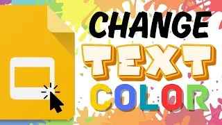 How to Change Google Slides Text Color (Make Vibrant Text)