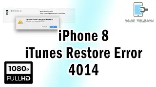 iPhone 8 Restore Error 4014 | Error 4013 | Error 4003 | iTunes Restore Error | Noor Telecom