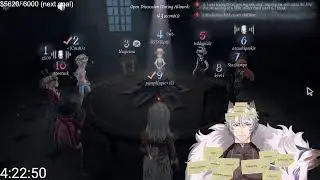 Identity V | Ranked Anni Donothon stream Day 12!!  | Comfy Wolf stream 🐺🐺