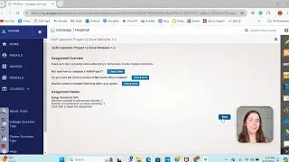SAM Capstone Project 1a Excel Modules 1-3 Ensight Healthcare Consultants Updated 2024 Tutorial