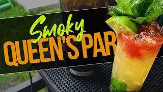 Havana Club Cuban Smoky Review & Cocktails | SMOKY QUEEN'S PARK SWIZZLE