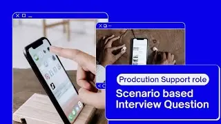 Scenario based Prodction Support interview question & answer | Site Reliability Engineer role issue