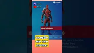 Skins Grátis da Marvel adquiridos com o código no Fortnite. 