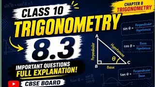 10th class math 8.3 ncert | class 10th trigonometric 8.3 | #math | #shorts | #viral | #shortsvideo