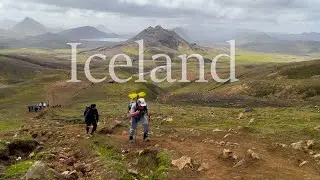 Hiking Across ICELAND:  Laugavegur Trail