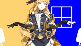 Navia Automotivo Extradimentional | Genshin Impact [MMD]