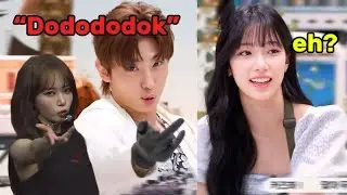DEX suddenly doing CHAEWON’s viral mistake in front of KAZUHA (she was shocked)