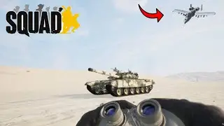 Warthog Strikes Enemy Tank in Squad