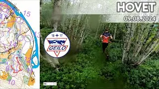 Headcam Orienteering: Hovet, Buskerud. Norway.