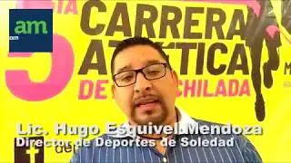 Lic. Hugo Esquivel Montoya, Director de Deportes de Soledad