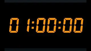 TEMPORIZADOR 1 HORA | Cuenta atrás 1h