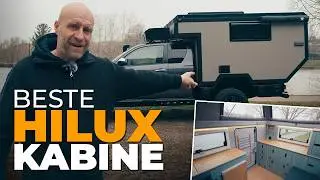 Toyota Hilux, fully equipped - only 3,050 kg | Pickup Camper: Induction (No gas!)