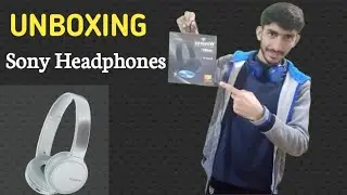 UNBOXING and First Look of Sony Headphones 🎧 | Soney 450 BT Headphones | 