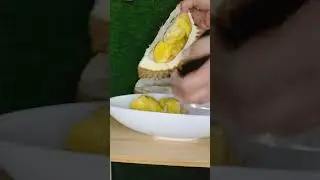 So Creamy and Delicious//how to cut durian tutorial #subscribe #foryou #how #tutorial #howto #yt