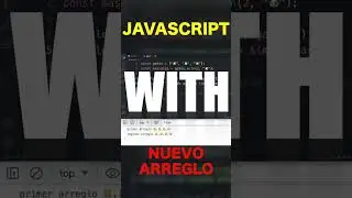 Tienes que saber este nuevo metodo de JavaScript para arreglos (ARRAYS) 