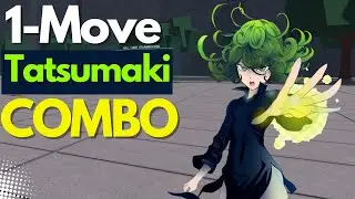 Tatsumaki Combo · 1 Move, 70% HP · The Strongest Battlegrounds (Crushing Pull Update)
