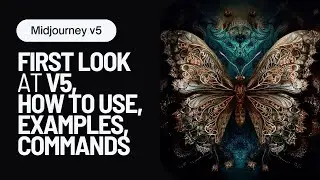 Midjourney v5  | First look at version 5 | What changed? | How to, parameters and examples