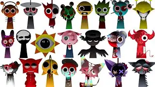 Todos los 100 Personajes de Incredibox Sprunki