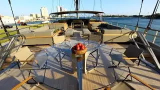 Le dimanche, c'est sortie entre amis sur mon megayacht