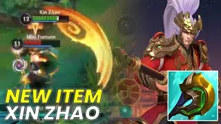 NEW XIN ZHAO BUILD | WILD RIFT GAMEPLAY PATCH 3.1