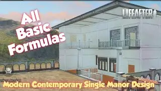 Modern Contemporary Single Manor Design /// Only Basic Formulas