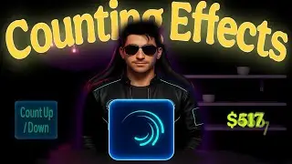Number Counting Animation in Alight Motion | Easy One-Minute Tutorial | Alight Motion Text Animation