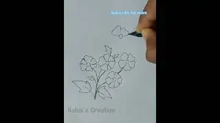 #flowersectch#youtubeshorts #satisfying 🌺🌺🌺